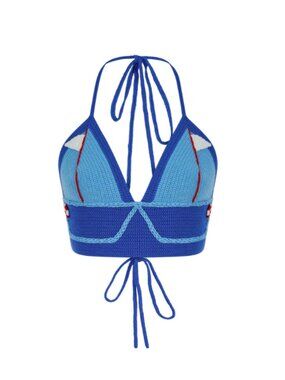 My Beachy  Side Bateau Hand Crochet Bralette